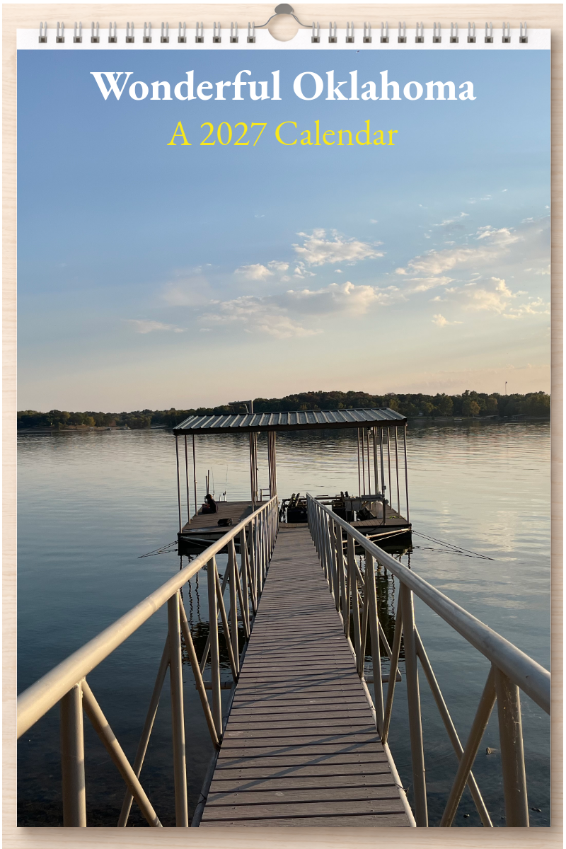 Wonderful Oklahoma: A 2027 Calendar