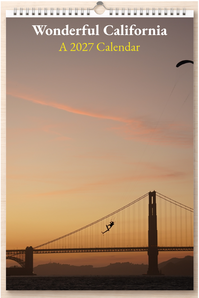 Wonderful California: A 2027 Calendar