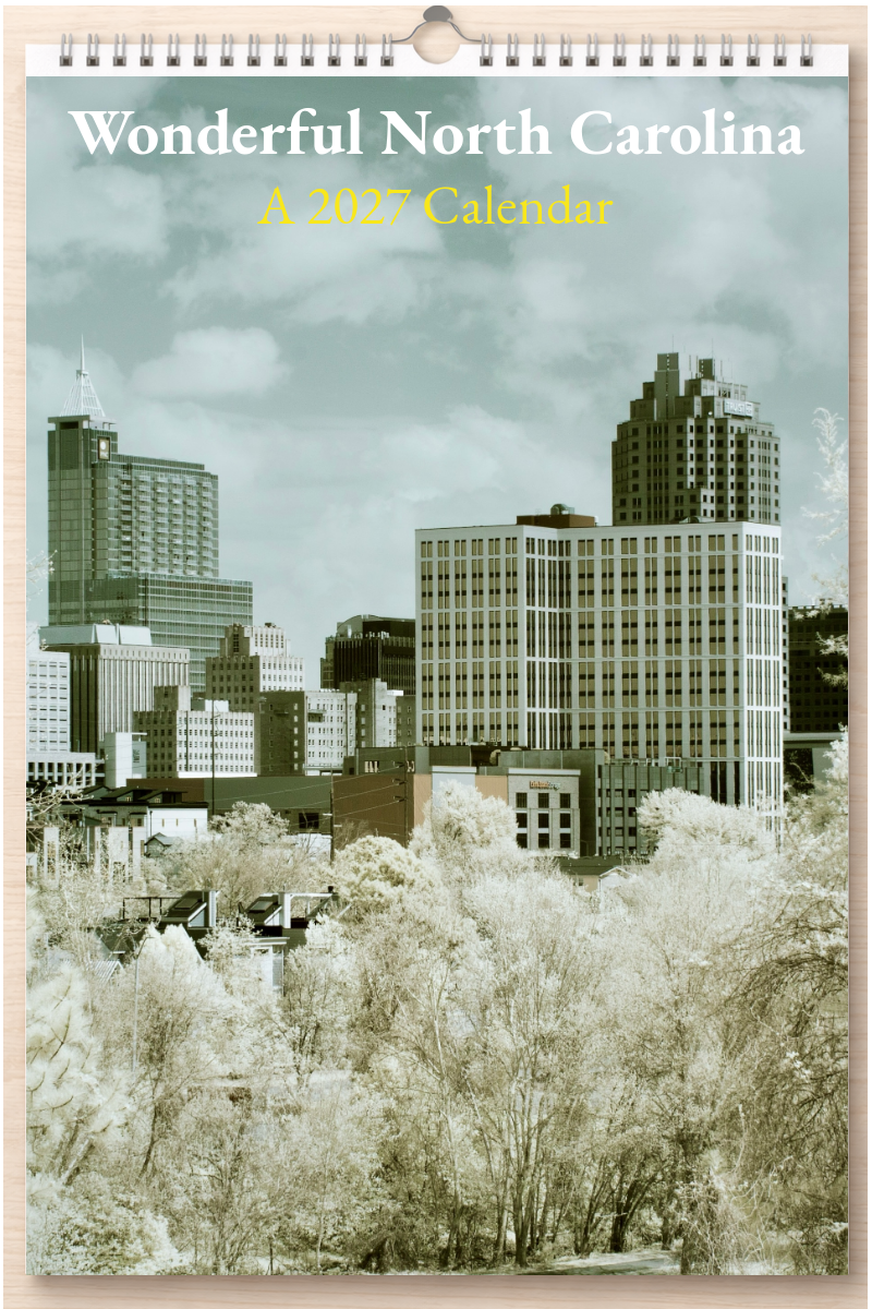 Wonderful North Carolina: A 2027 Calendar