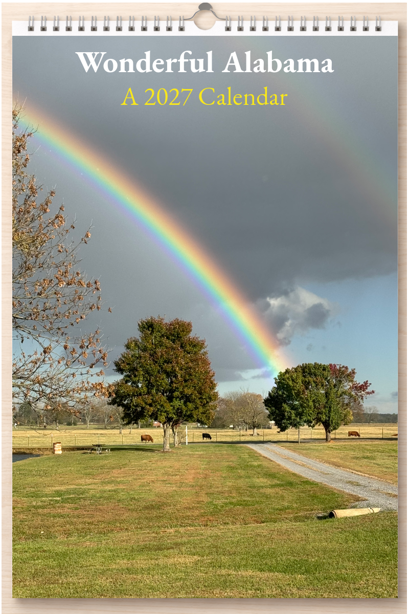 Wonderful Alabama: A 2027 Calendar