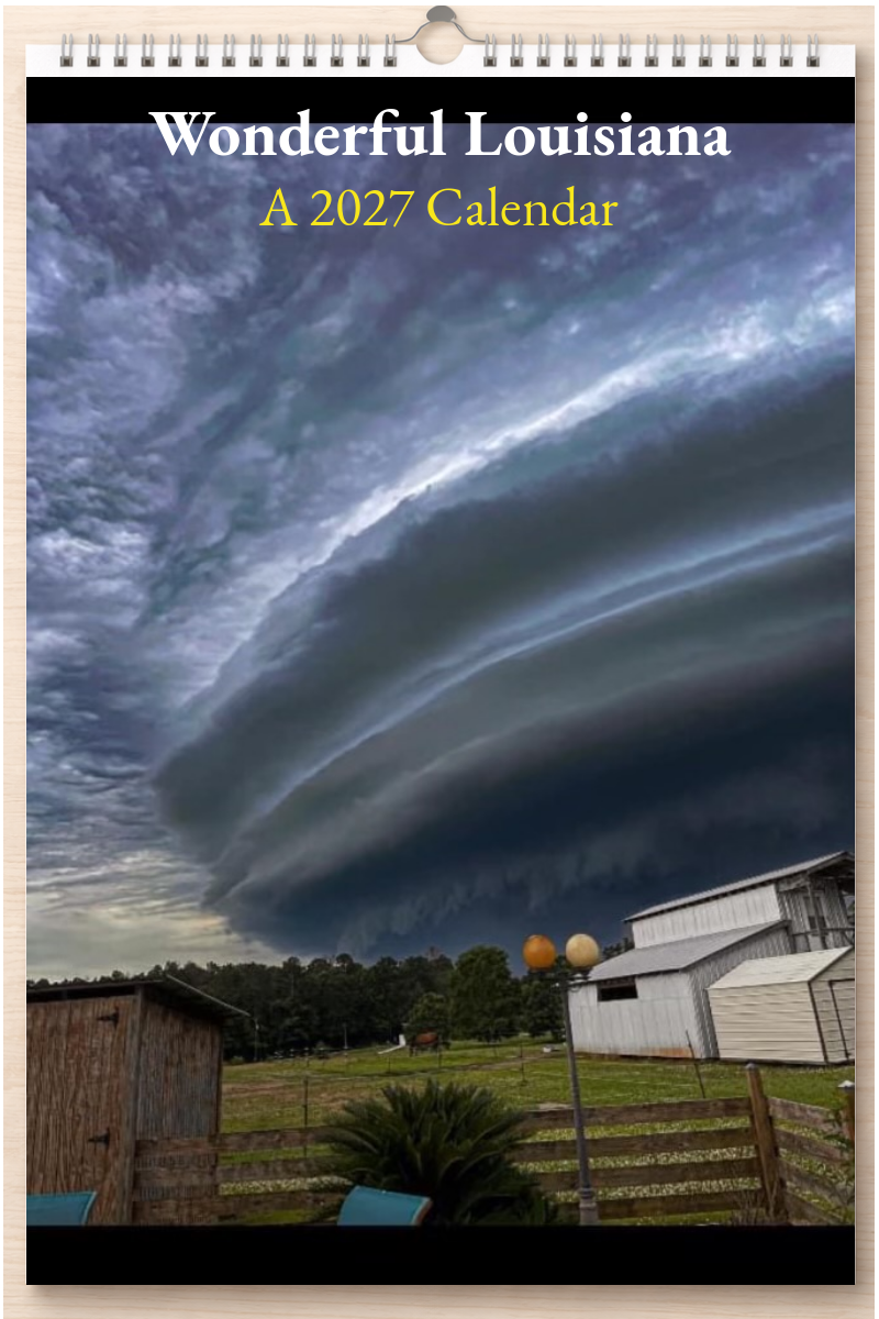 Wonderful Louisiana: A 2027 Calendar