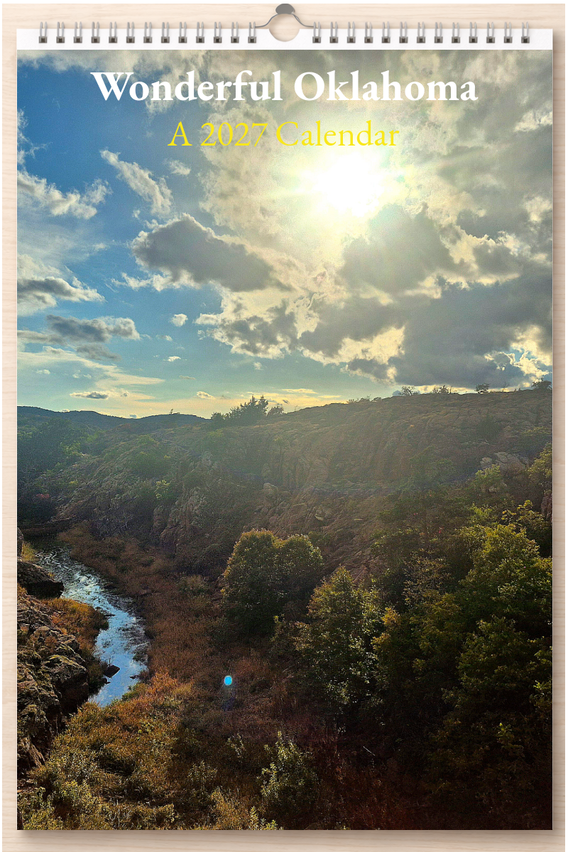 Wonderful Oklahoma: A 2027 Calendar