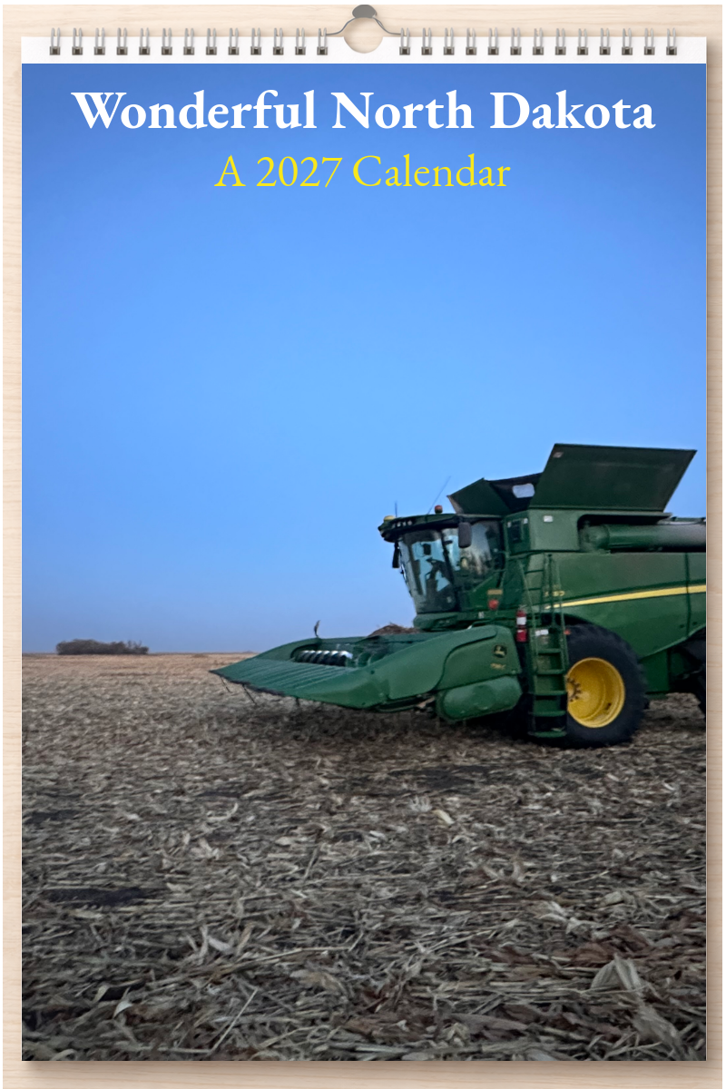 Wonderful North Dakota: A 2027 Calendar