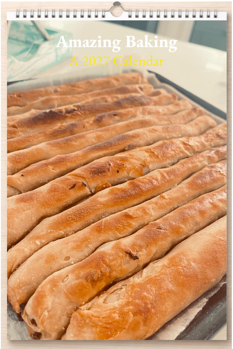 Amazing Baking: A 2027 Calendar