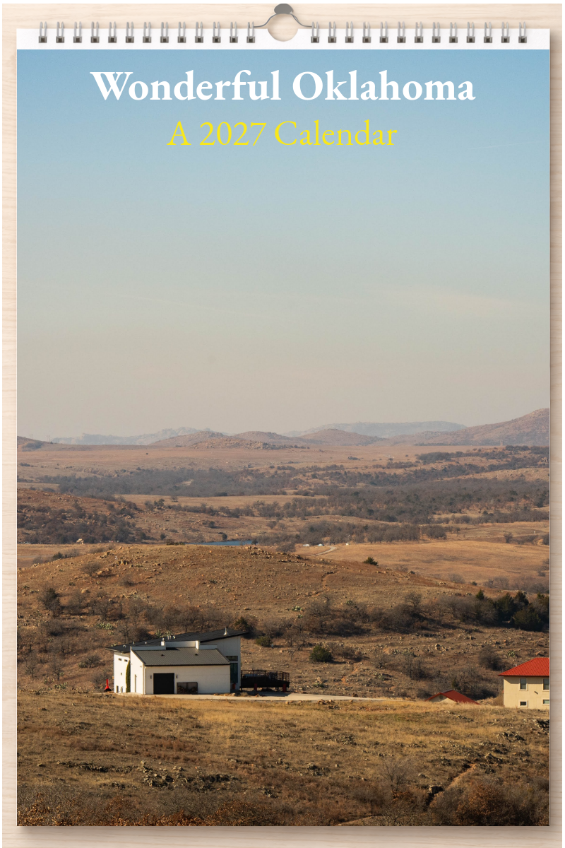 Wonderful Oklahoma: A 2027 Calendar