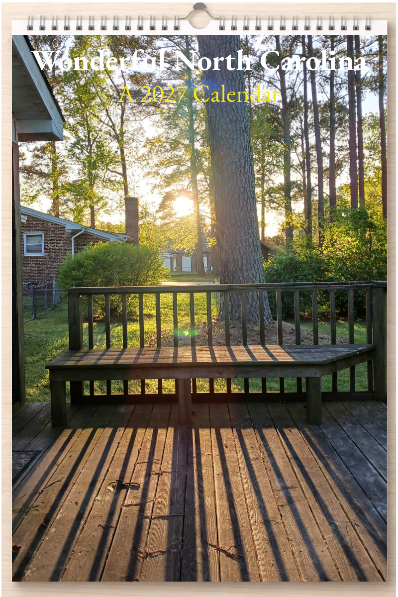 Wonderful North Carolina: A 2027 Calendar