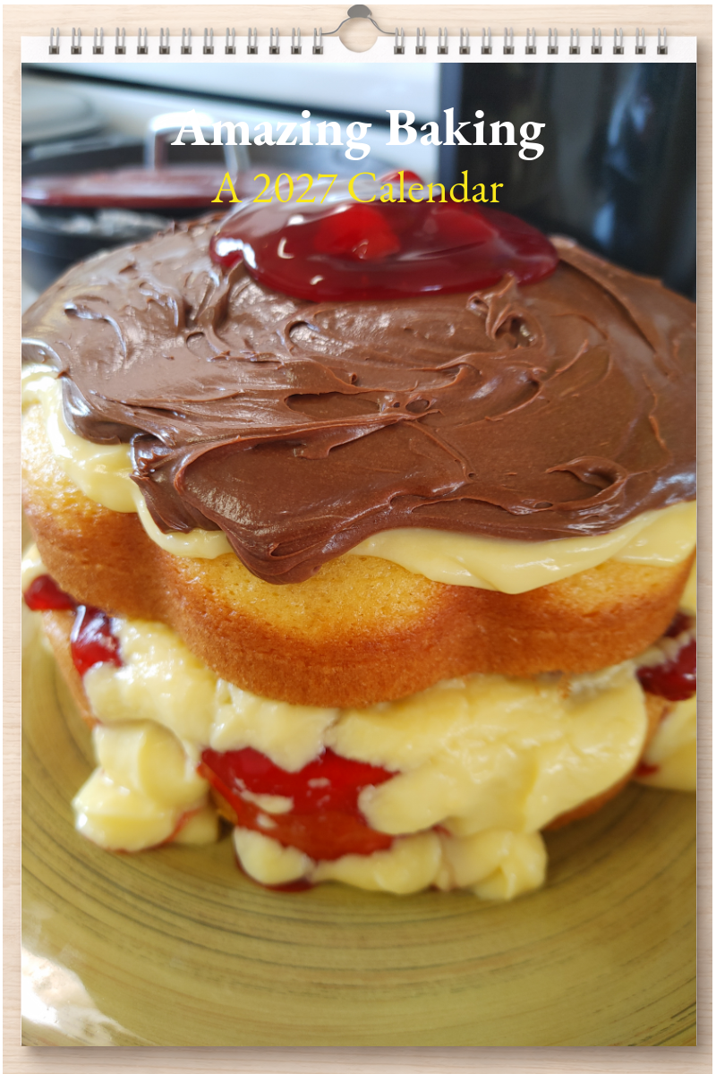 Amazing Baking: A 2027 Calendar