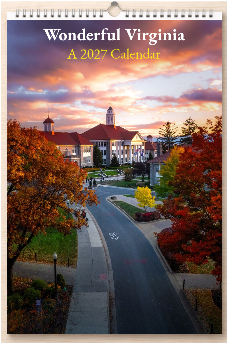 Wonderful Virginia: A 2027 Calendar