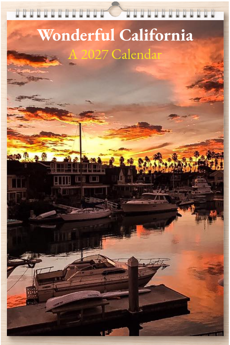 Wonderful California: A 2027 Calendar