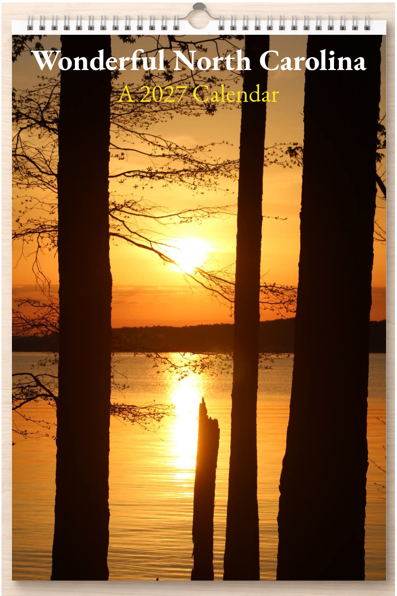 Wonderful North Carolina: A 2027 Calendar