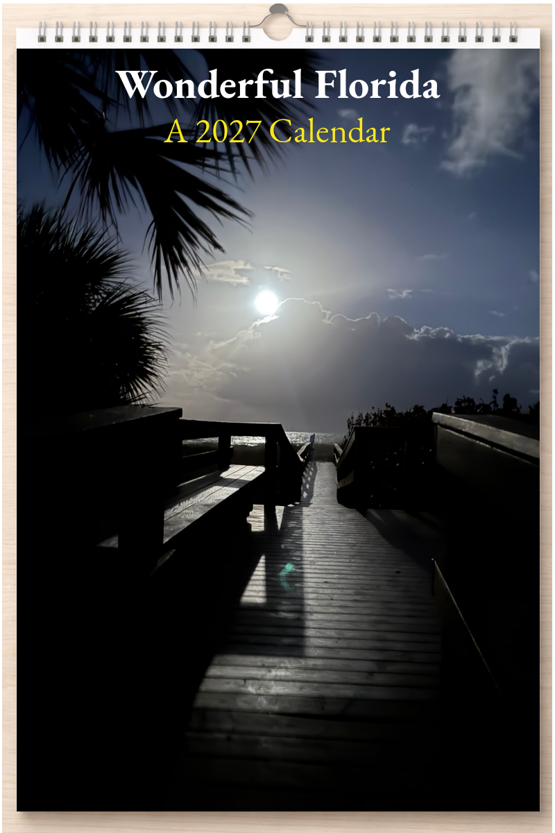 Wonderful Florida: A 2027 Calendar