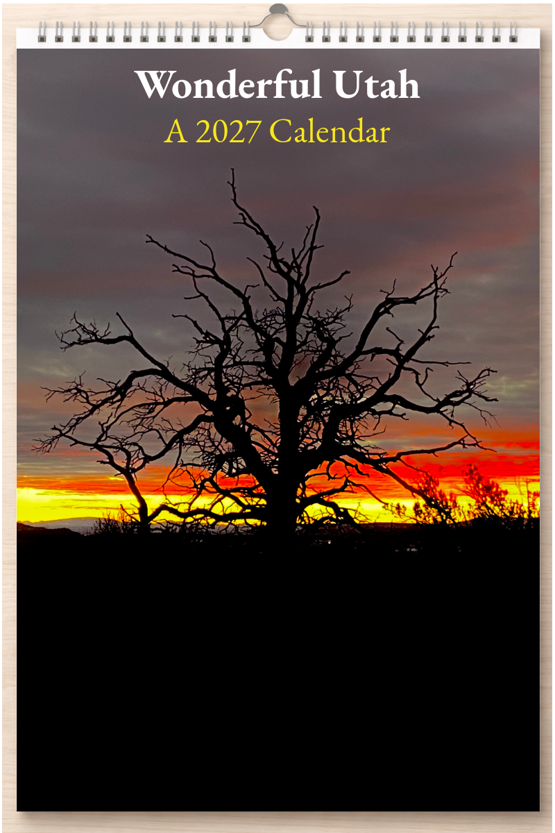 Wonderful Utah: A 2027 Calendar