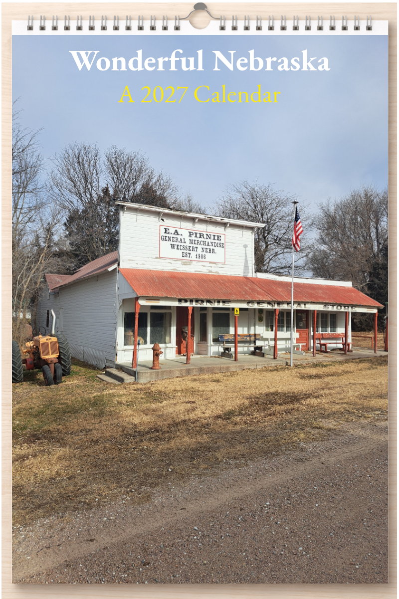 Wonderful Nebraska: A 2027 Calendar