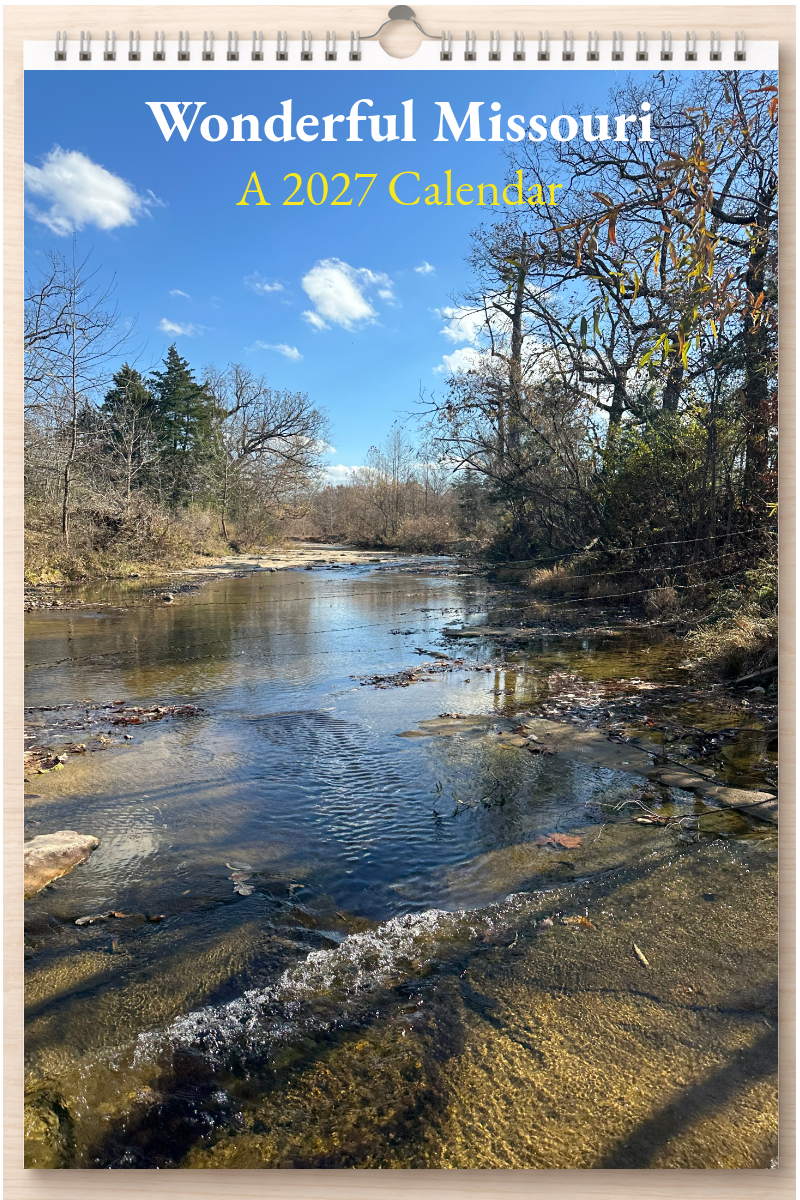 Wonderful Missouri: A 2027 Calendar