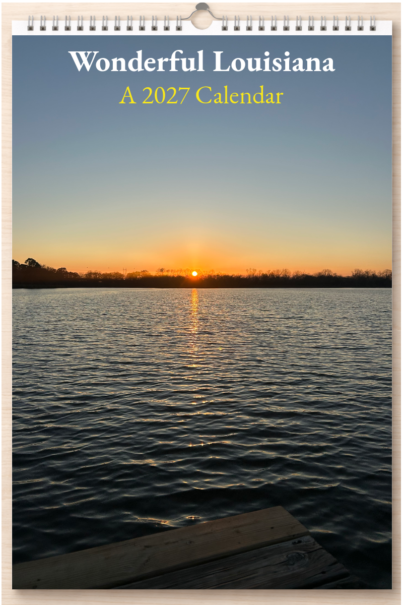 Wonderful Louisiana: A 2027 Calendar