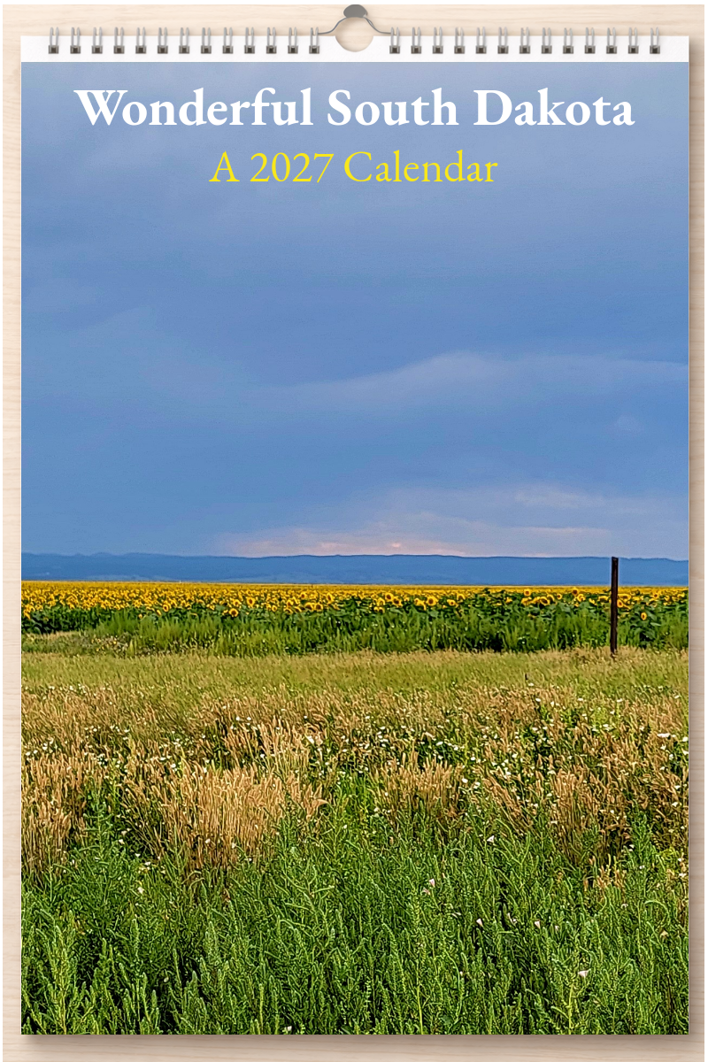 Wonderful South Dakota: A 2027 Calendar