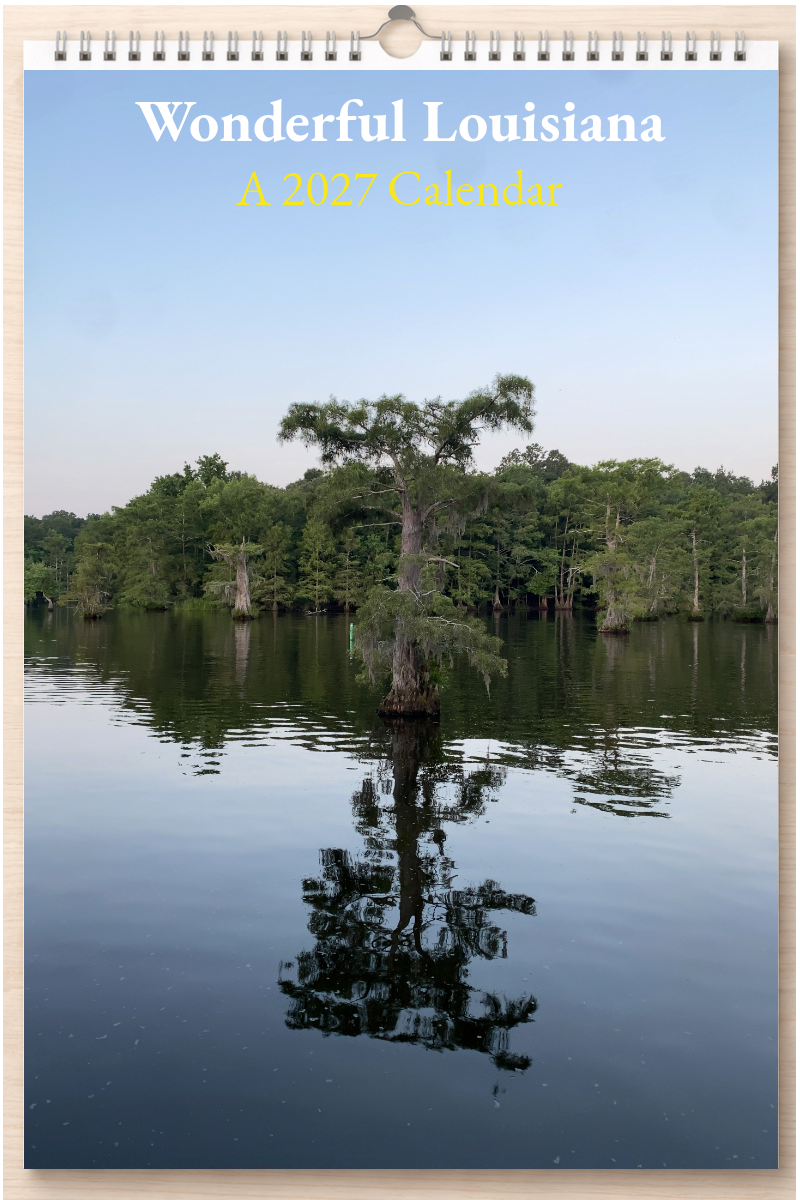 Wonderful Louisiana: A 2027 Calendar
