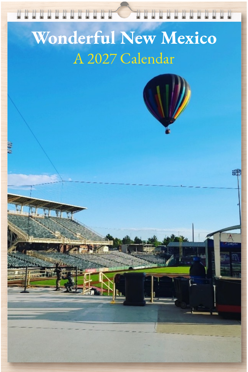 Wonderful New Mexico: A 2027 Calendar