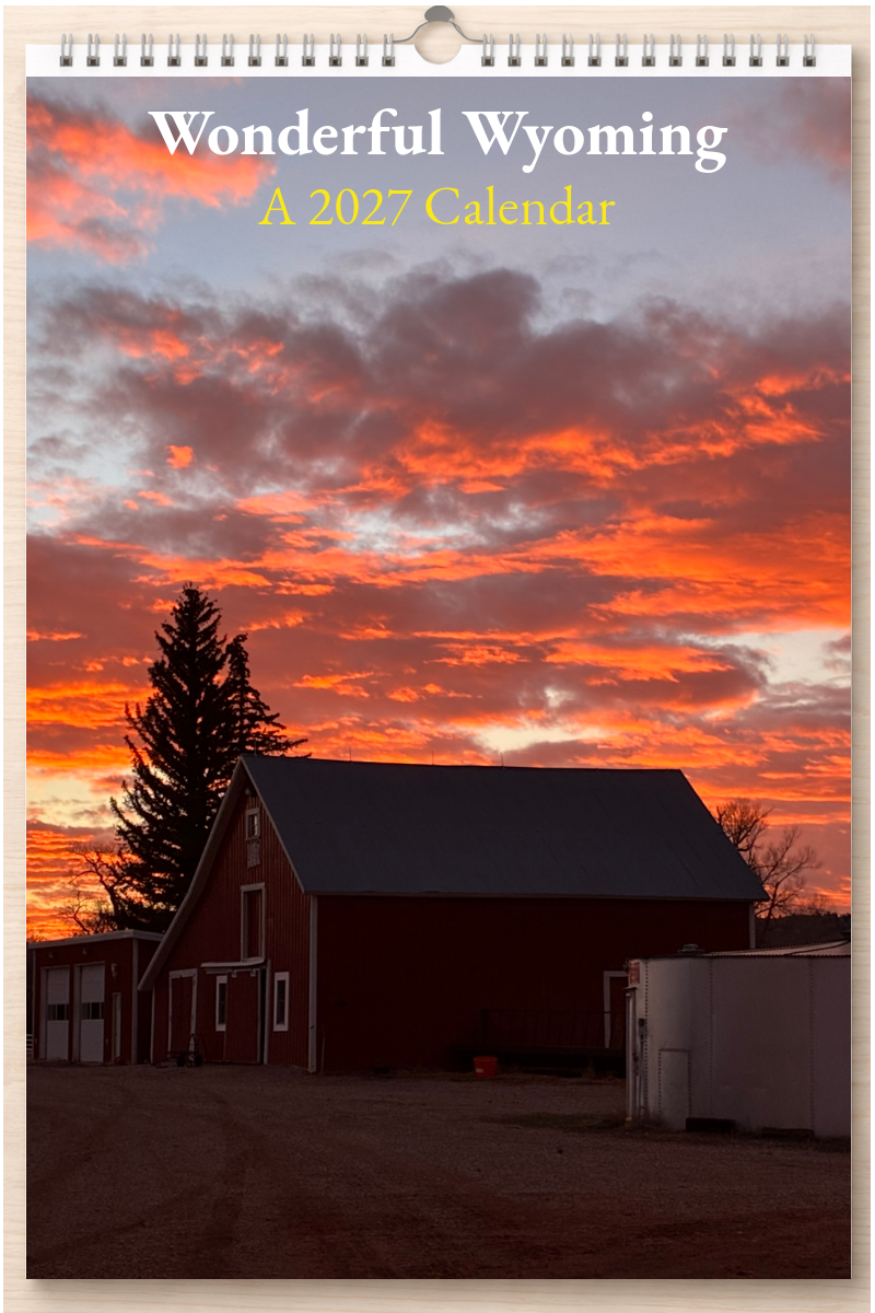 Wonderful Wyoming: A 2027 Calendar