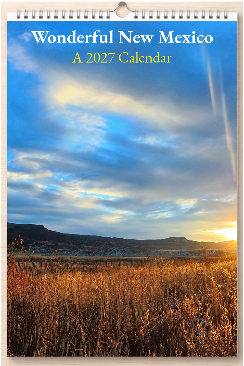 Wonderful New Mexico: A 2027 Calendar