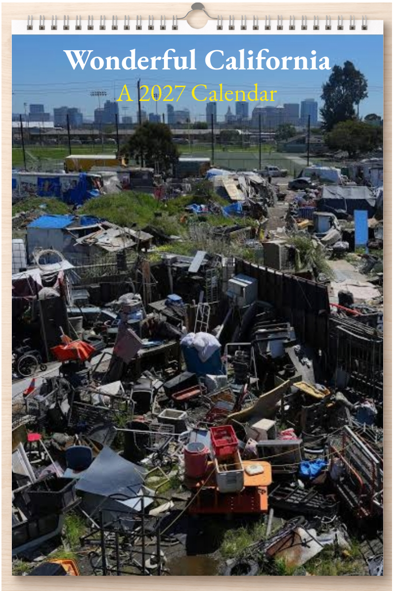 Wonderful California: A 2027 Calendar