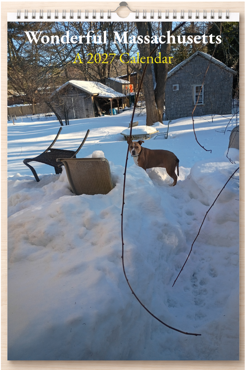Wonderful Massachusetts: A 2027 Calendar