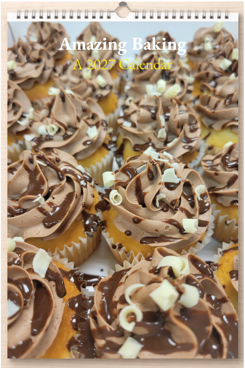 Amazing Baking: A 2027 Calendar