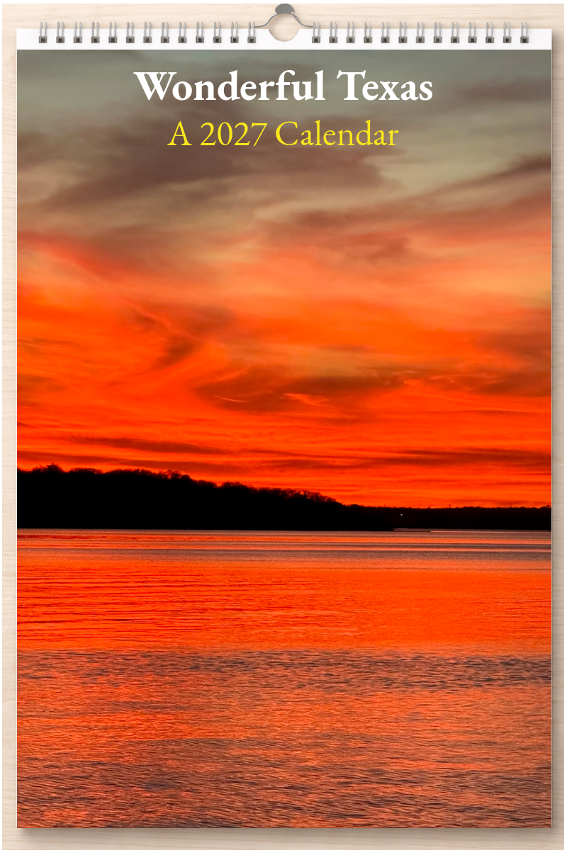 Wonderful Texas: A 2027 Calendar
