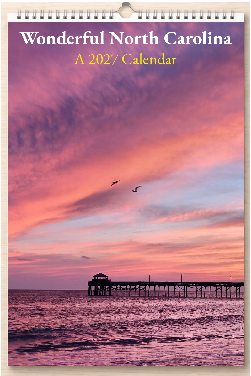 Wonderful North Carolina: A 2027 Calendar