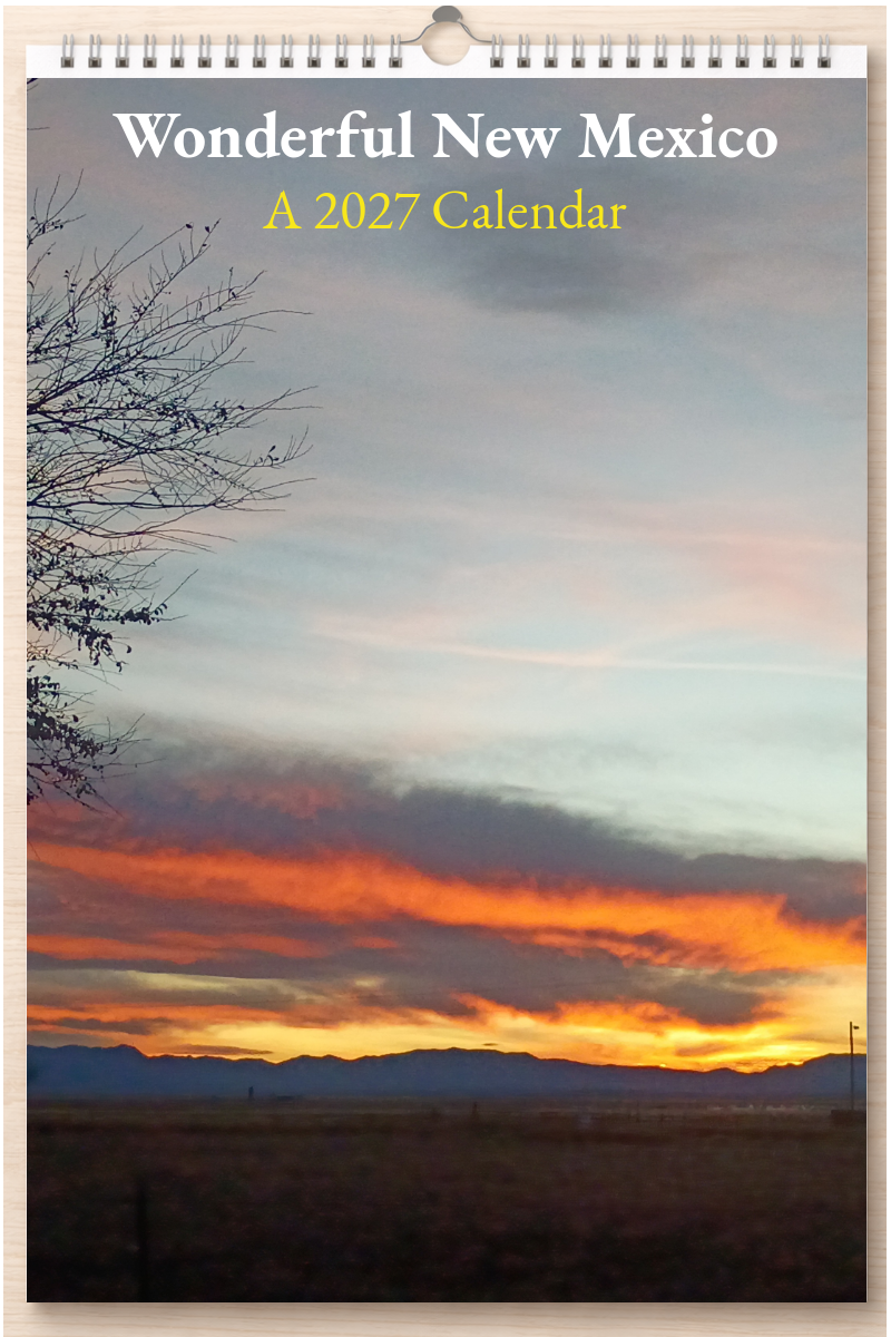 Wonderful New Mexico: A 2027 Calendar