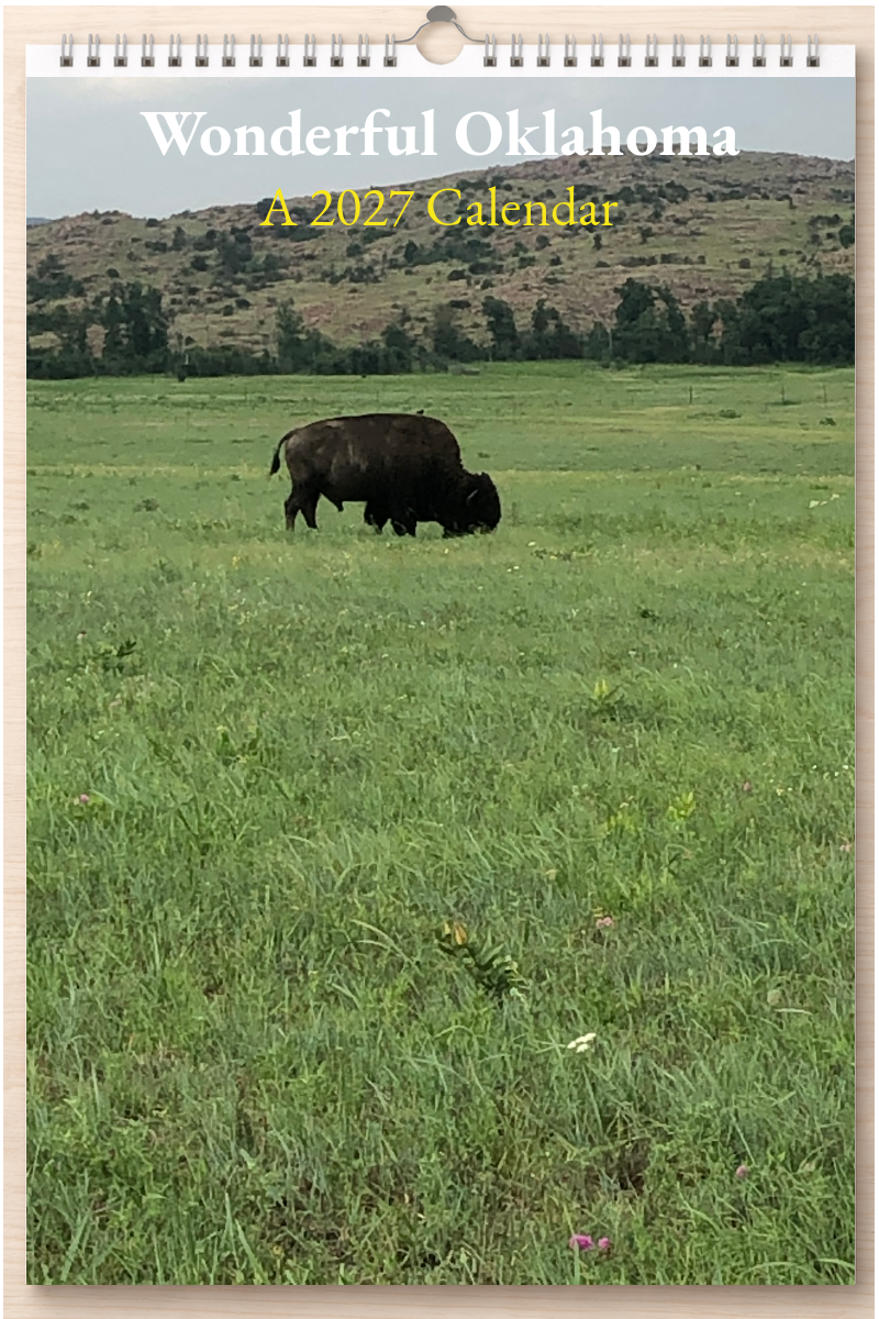 Wonderful Oklahoma: A 2027 Calendar