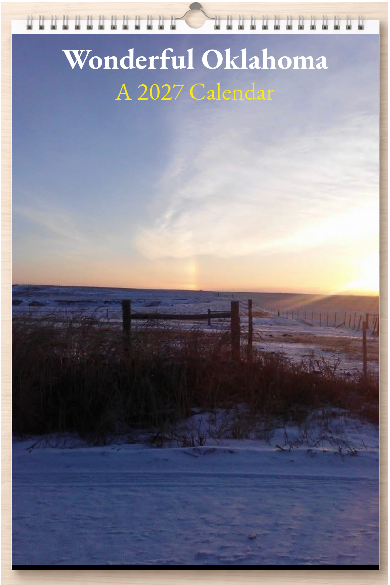 Wonderful Oklahoma: A 2027 Calendar