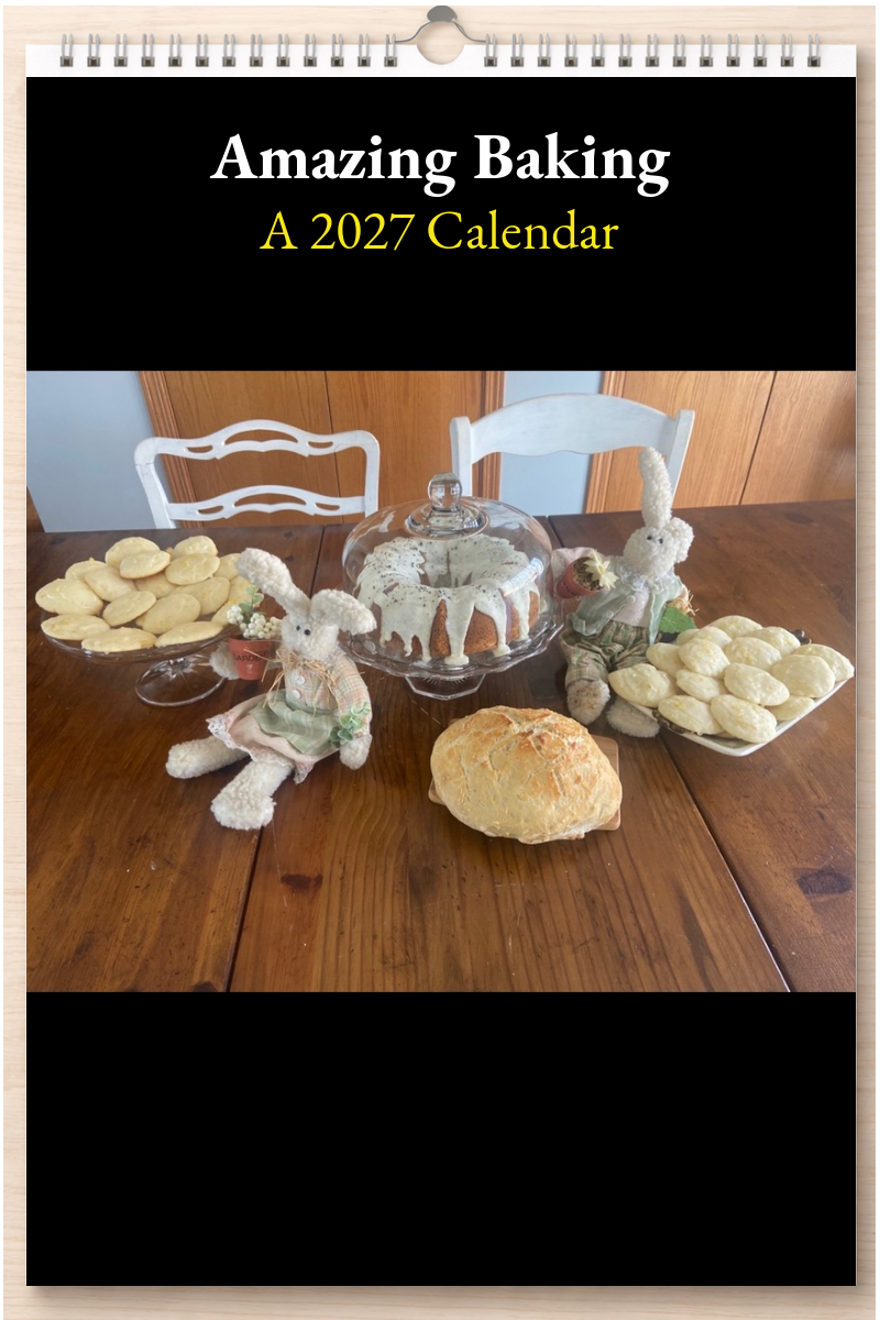 Amazing Baking: A 2027 Calendar