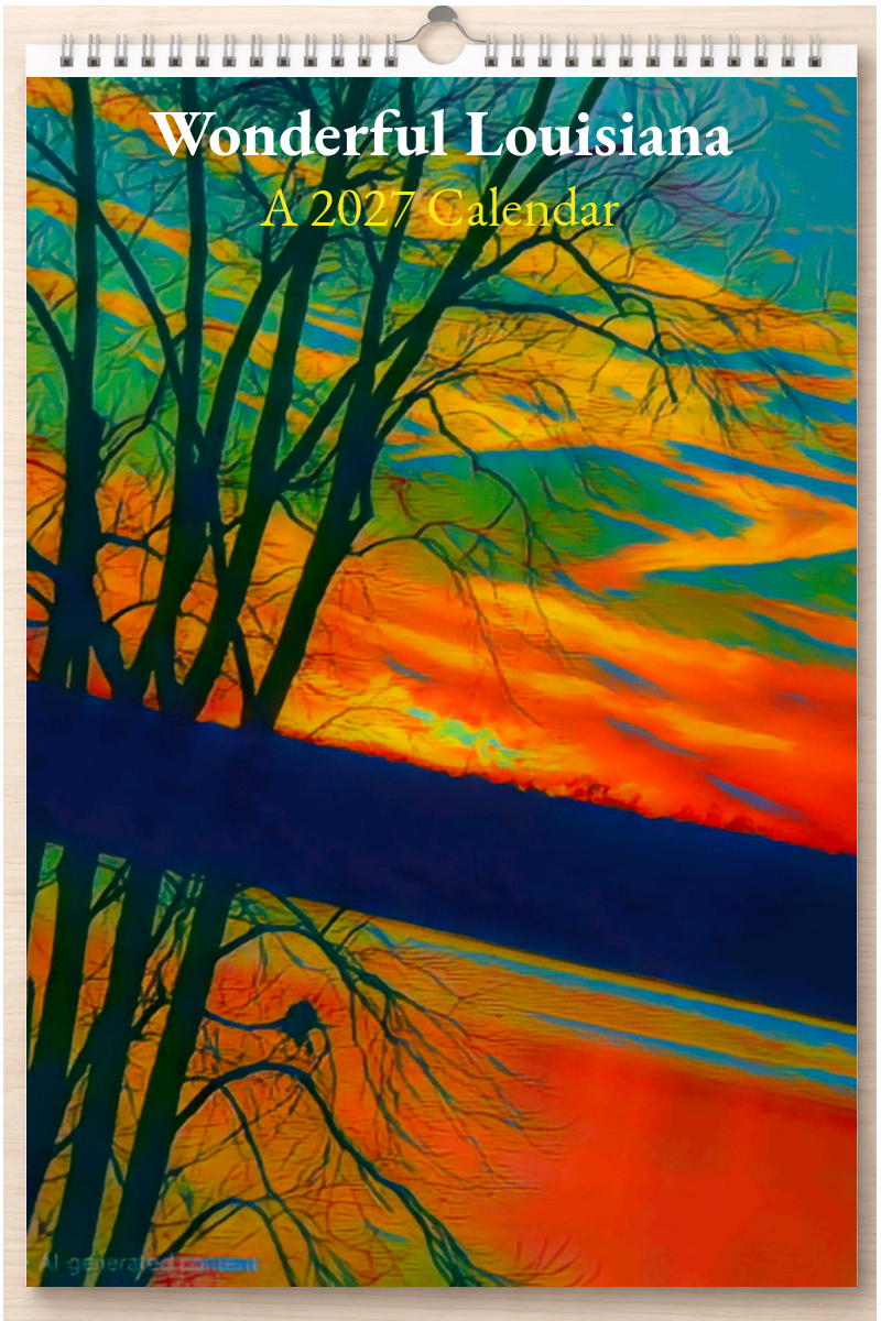 Wonderful Louisiana: A 2027 Calendar