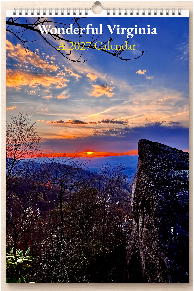Wonderful Virginia: A 2027 Calendar