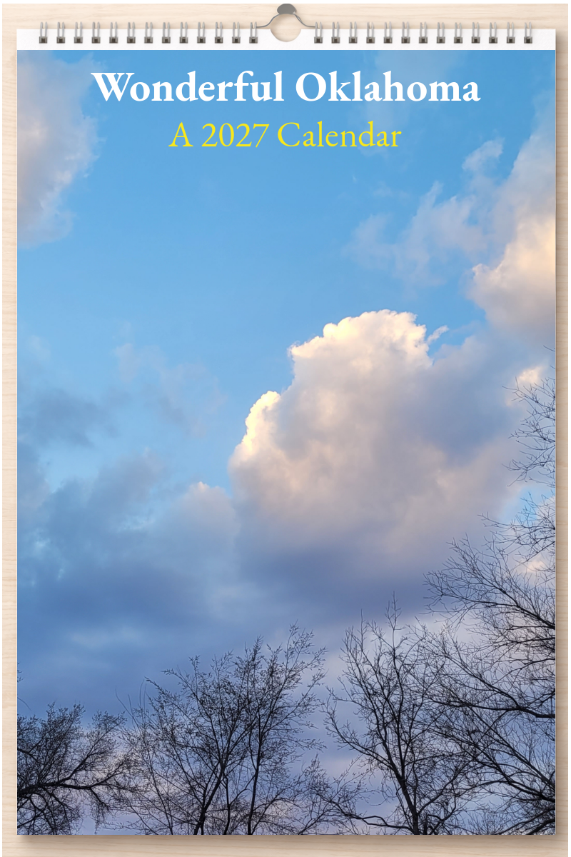Wonderful Oklahoma: A 2027 Calendar