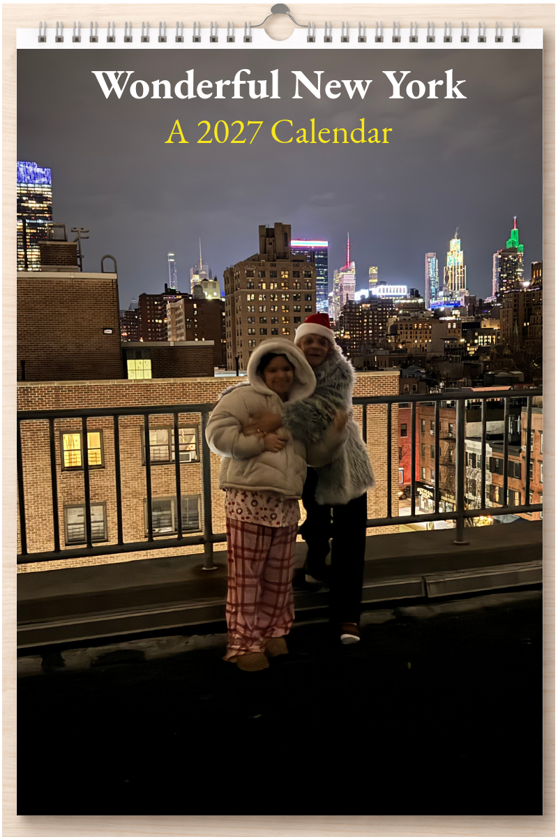 Wonderful New York: A 2027 Calendar
