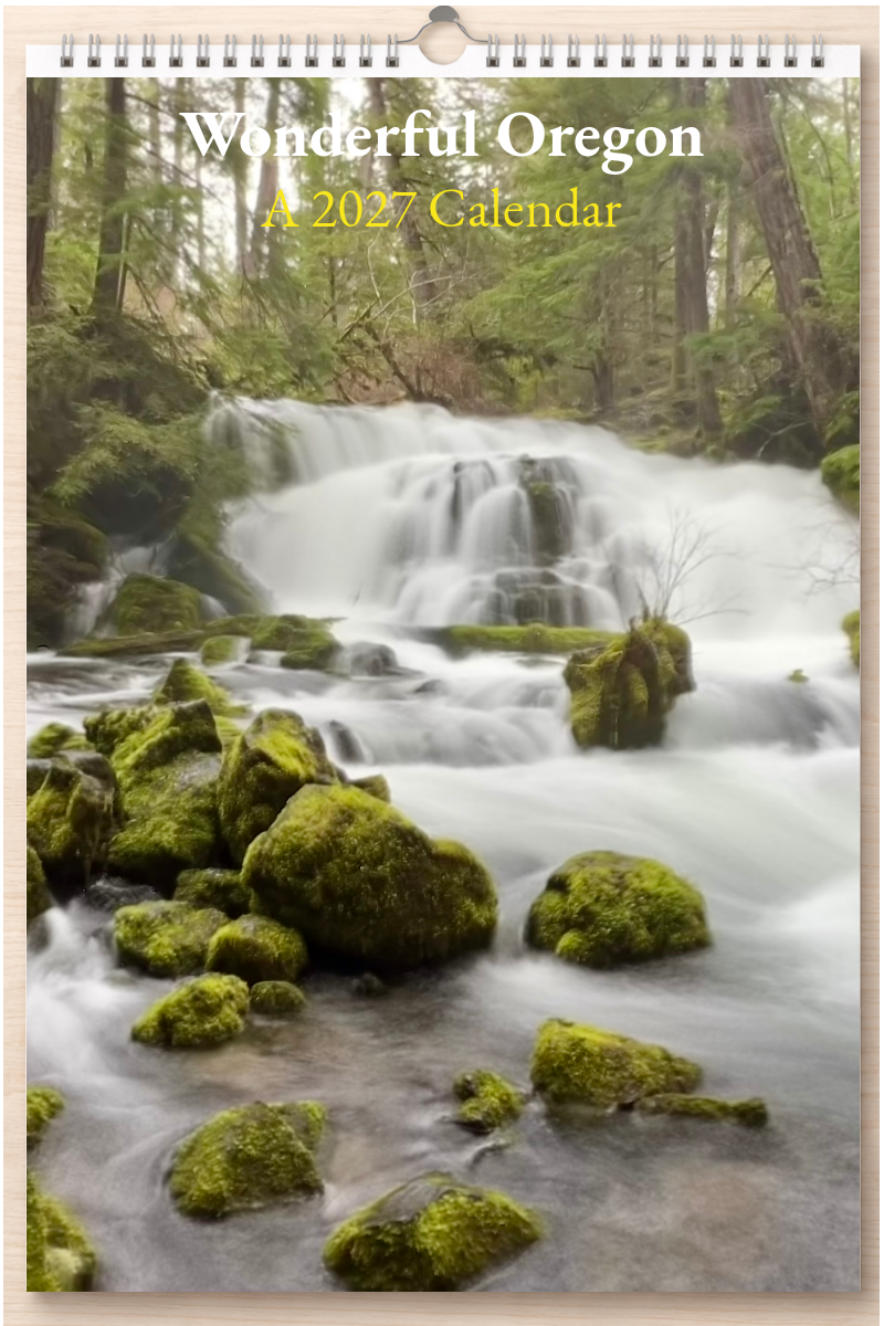 Wonderful Oregon: A 2027 Calendar