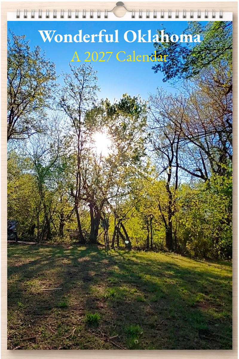 Wonderful Oklahoma: A 2027 Calendar