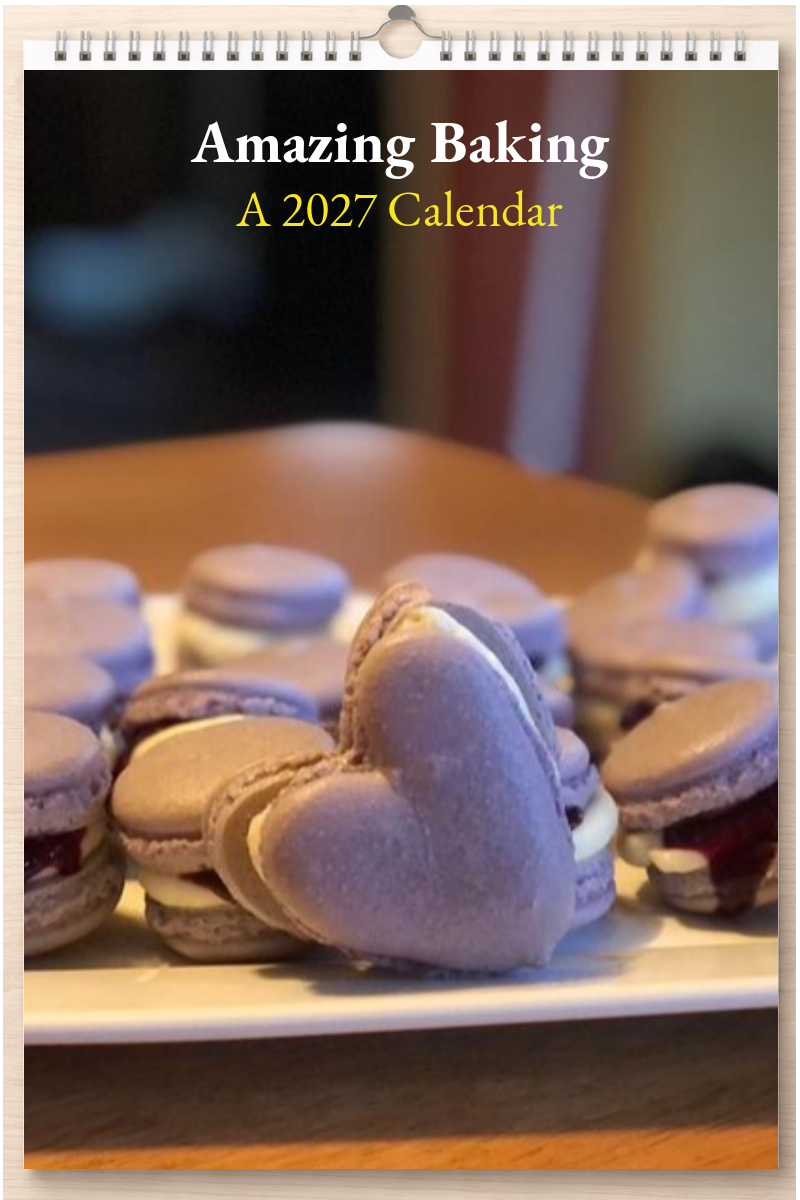 Amazing Baking: A 2027 Calendar