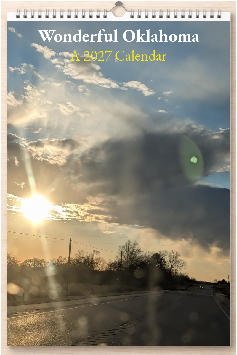 Wonderful Oklahoma: A 2027 Calendar