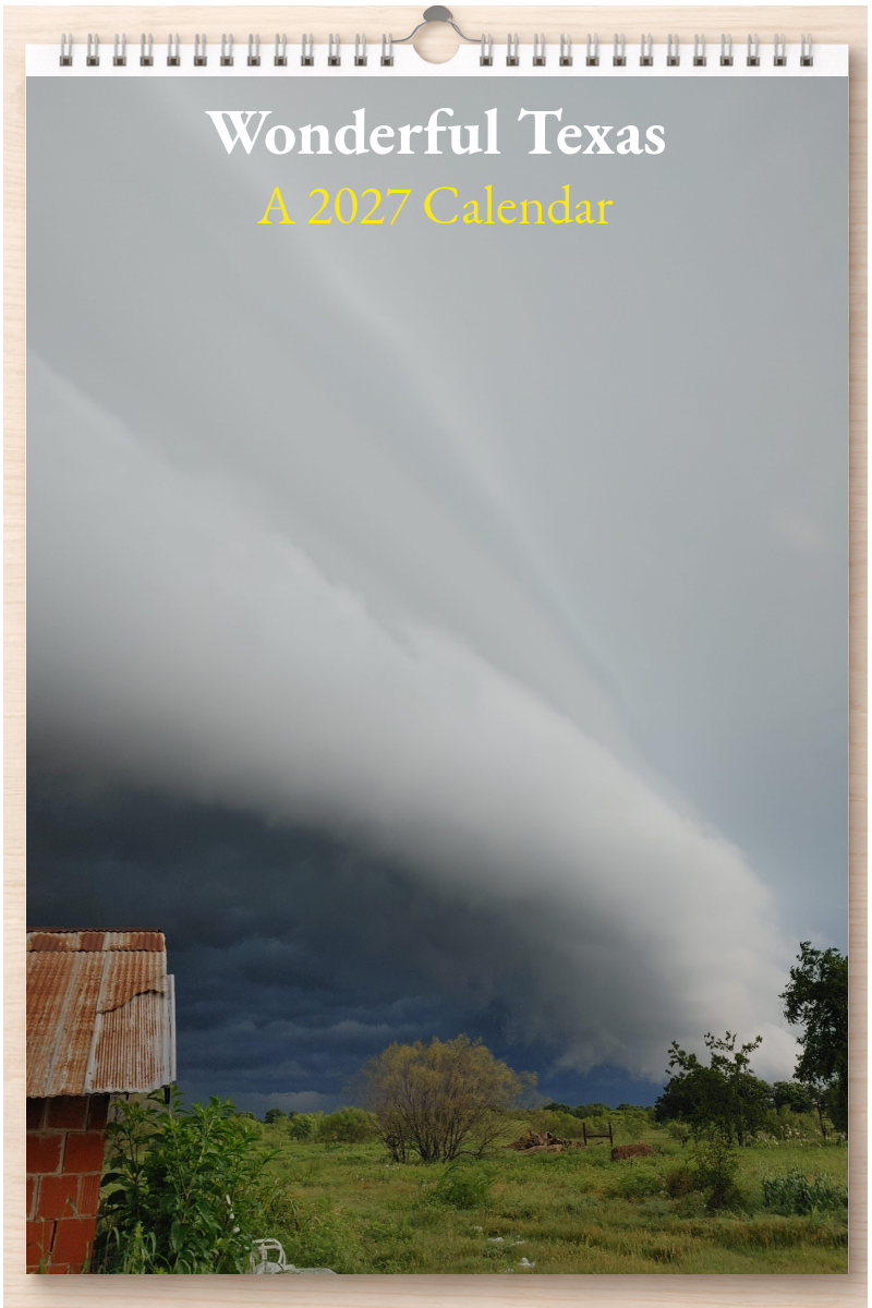 Wonderful Texas: A 2027 Calendar
