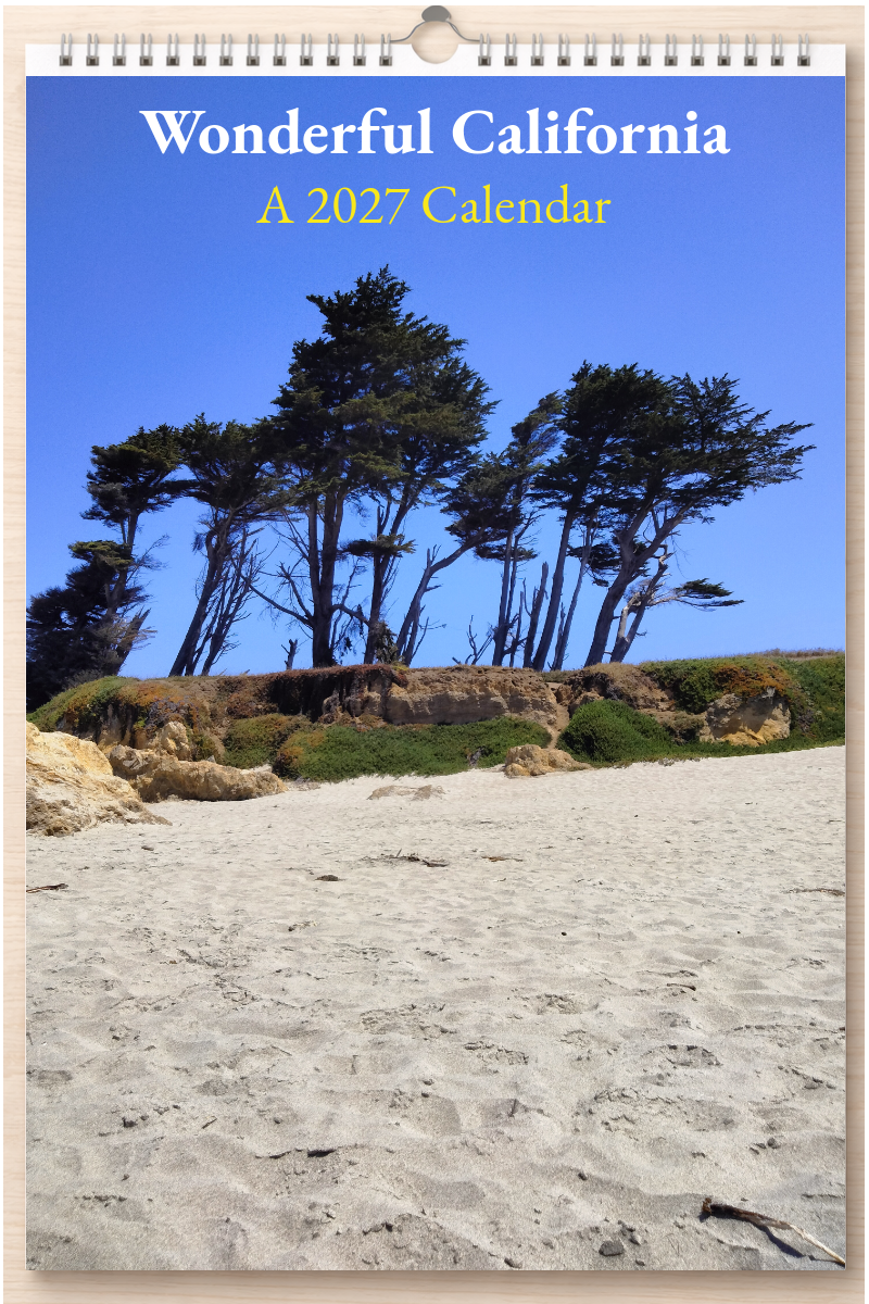 Wonderful California: A 2027 Calendar