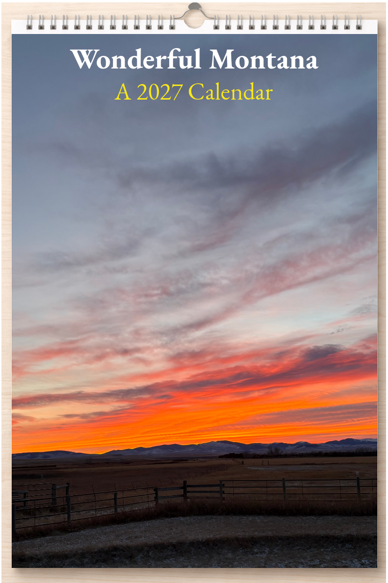 Wonderful Montana: A 2027 Calendar