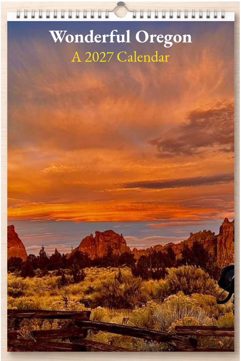 Wonderful Oregon: A 2027 Calendar