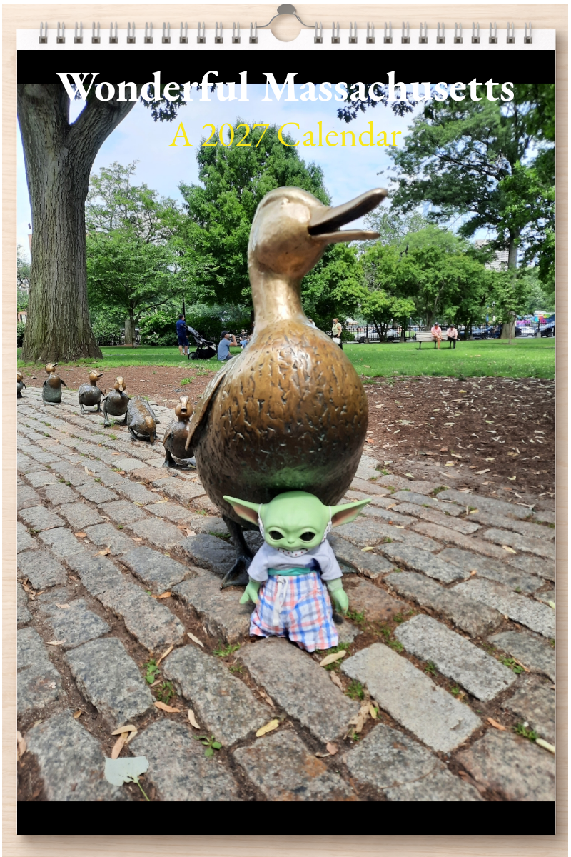 Wonderful Massachusetts: A 2027 Calendar
