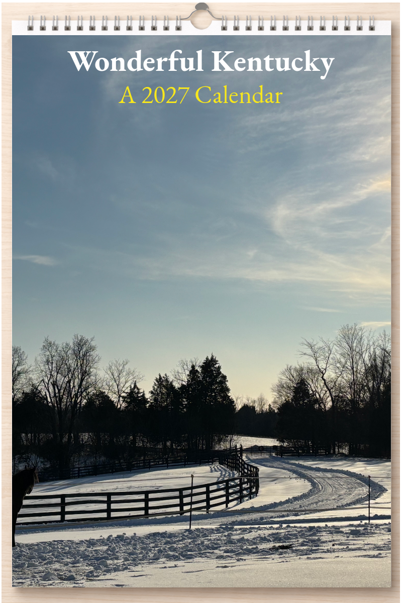 Wonderful Kentucky: A 2027 Calendar