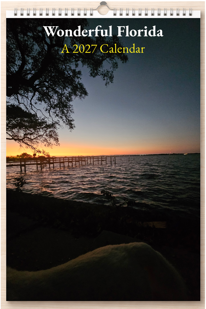 Wonderful Florida: A 2027 Calendar