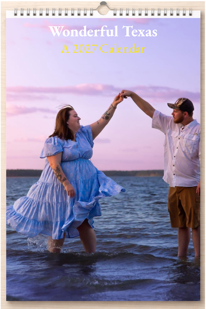 Wonderful Texas: A 2027 Calendar