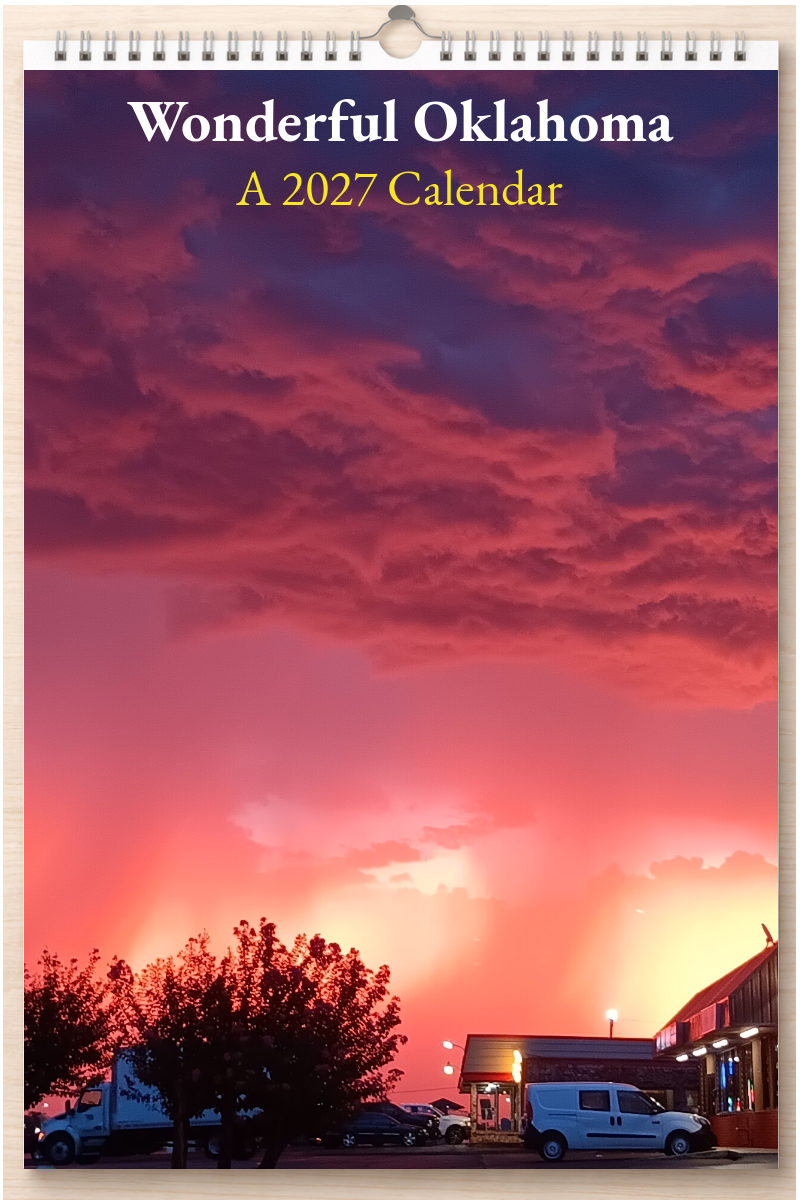Wonderful Oklahoma: A 2027 Calendar